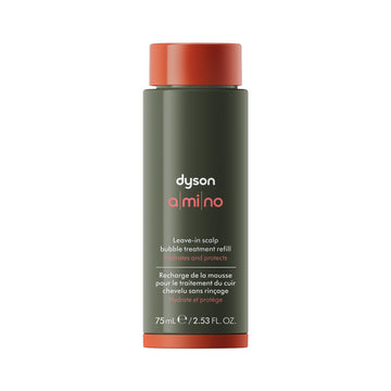 Amino™ leave-in scalp bubble treatment Refill by Dyson – 75 Fl Oz (Pack of 1), Clear
