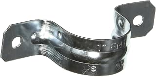 RACO 2094B4 Strap, EMT, 1-Inch Trade Size, (2) Hole, Steel, 4-Pack