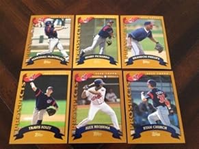 2002 Topps Traded & Rookies Cleveland Indians MLB Baseball Team Set NO SP 6 Cards Brandon Phillips
