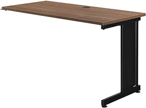 Global Industrial 48" W x 24" D Right Handed Return Table, Walnut