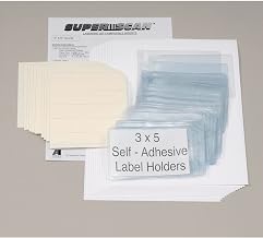 Aigner Superscan Label Holders - 5X3" - Package Of 50 - Self-Adhesive