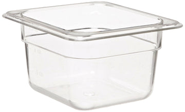 Steam Table Pans by Royal Industries – Polycarbonate (PC), Clear, Model ROY PCP 1604