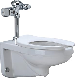 Z.WC3.S Zurn One Sensor Wall Hung Toilet System with 1.1 GPF Battery Powered Flush Valve
