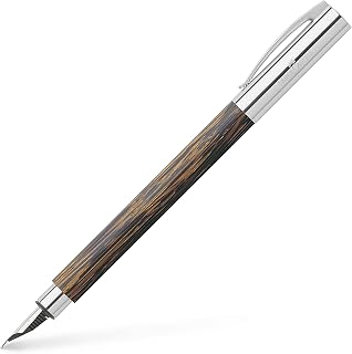 Faber-Castell Ambition Fountain Pen, Coconut Wood - Medium