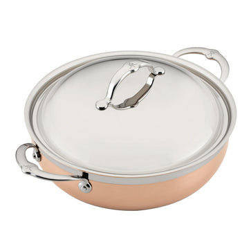 CopperBond Collection - Copper Dutch Oven by Hestan – 5 Quarts, Copper, Model 31711