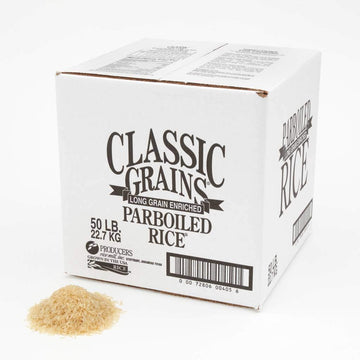 Rice Parboiled Cube Grains 50 Pound -- 1 Each by Producers Rice – Large