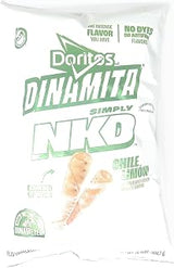 Doritos Simply NKD Tortilla Chips Bag, No Dyes No Artificial Flavors - Dinamita Chile Limon 10.75oz - 1 bag