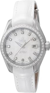 Omega 231.18.30.20.55.001, white pearl