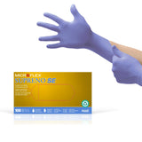 MICROFLEX SU-690 Disposable Nitrile Gloves by Ansell – Medium, Nitrile, Blue, Model SU-690-M