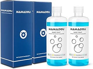 MAMADOU Foaming Shield Smart Toilet Special Foam Agent Cleaning Liquid Splash Control Deodorizing Toilet Cleaner For Fresh Comfortable Bathroom Environment 285ml 2Pack