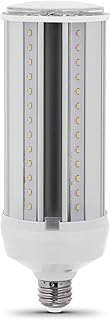 Feit Electric C4000/5K/LEDG2 300W Equivalent Mini Corn Bulb, Corn Cob High Output LED Light Bulb, E26 Base, 5000K Daylight, 3” x 3” x 7”