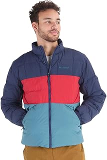 MARMOT Male Ares Jacket ArcticNavy/Team Ream Red/Moon River Small