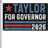 Treg Taylor For Governor Of Alaska 2026 3 * 5 3ply Ft Flag Double Sided Garden Banner395