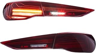 Taillight Assembly LED Dynamic Tail Light Compatible with 2020 2021 2022-2023 BMW 4 Series G22 G23 G26 G82 M4 CSL brake light,backup light