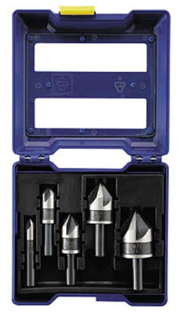 Metal Countersink Drill Bit Set by IRWIN – One Size, High Speed Steel (HSS), Multi, Model 1877793