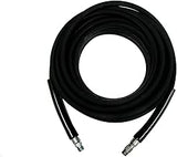 MTM Hydro 30.0050 Kobrajet 4000 PSI 310 Degree 75' Black Pressure Washing Hose 3/8"