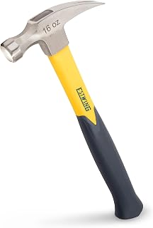 Estwing Sure Strike Hammer, 16 oz, Fiberglass Handle, MRF16S