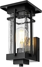 Livingston One Light Outdoor Wall Sconce Black