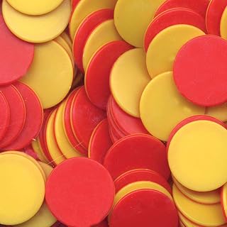 Learning Resources Two Color Counters Red And Yellow Set Of 200