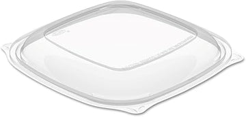 Dart - Presentabowls Pro Square Lids F/24-32Oz Bowls, Clear, 8.5X8.5, 63/Bag, 4 Bag/Ct