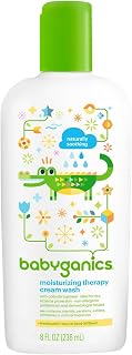 BabyGanics Moisturizing Therapy Cream Wash- 8oz