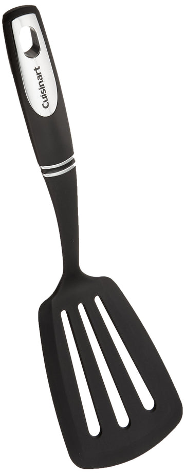 Metropolitan Collection Slotted Turner by Cuisinart – One Size, Nylon, Black, Model CTG-12-LT