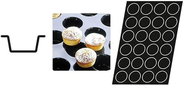 Matfer Bourgeat Silicone Flexipan Mini Muffin Pan, 40 Cups 336023