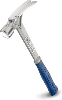Estwing Ultra Series Hammer, 19oz Smooth Face, Blue Grip, E6-19S