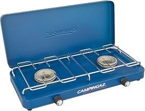 Campingaz Base Camp 2000010109 Gas Stove with Lid, Blue (43 x 24 x 8 cm)