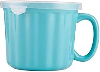 Farberware 16 oz Ceramic Soup Mug with Lid