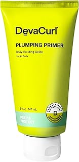 DevaCurl Plumping Primer Body-Building Gelée | Amino Acid Complex | Provides Body | Provides Fuller and Plump Curls