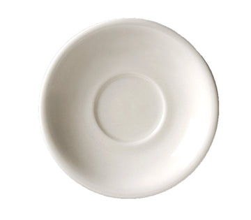 Vista Saucer by Vertex China – Bone White, Pack of 36, Model VRE-2