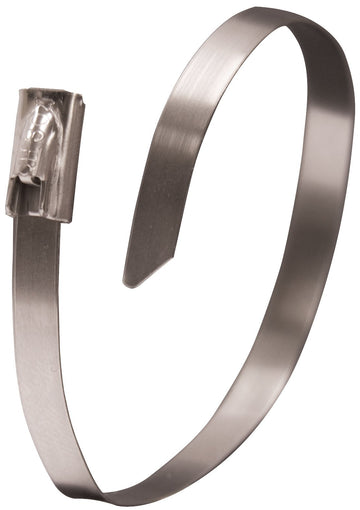 Stainless Steel Cable Tie by Gardner Bender – 13"L x 3"W x 0.25"H, Stainless Steel, Model 45-312SS