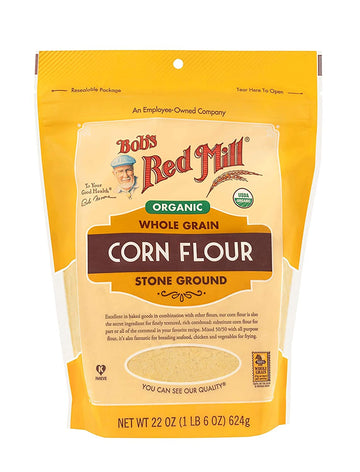 Organic Corn Flour by Bob's Red Mill – 22 Ounce (Pack of 2), Model JUN26-PT-AB6F-U2Z9