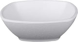 Elite Global Solutions JW1505-W Square Bowl, 5" sq. x 1 5/8" h., Melamine, White (Pack of 6)
