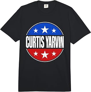 Curtis Yarvin for President 2028 Comfort Colors Adult Heavyweight T-Shirt