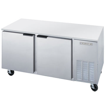 Beverage-Air 67" Stainless Two-Section Undercounter Freezer by Beverage Air – Stainless-Steel, Model UCF67A