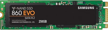 860 EVO SSD 250GB - M.2 SATA Internal Solid State Drive with V-NAND Technology (MZ-N6E250BW)