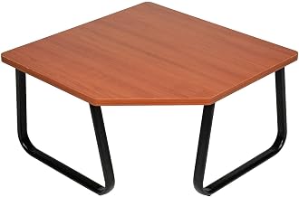 Global Industrial Corner Coffee Table, Cherry Top, 29-1/2" x 29-1/2"