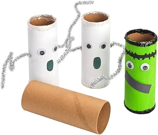 Colorations Recycled Craft Rolls, Set of 24, Sturdy Cardboard Tubes