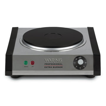 1300-Watt Portable Single Burner by Waring – Single, Stainless Steel, Black/Stainless, Model SB30