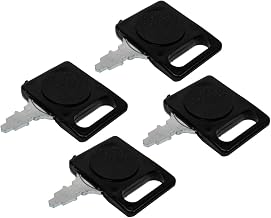 Ariens (4) OEM 02460700 Lawn Tractor Ignition Key with Cap fits Two-Stage 24"-26"