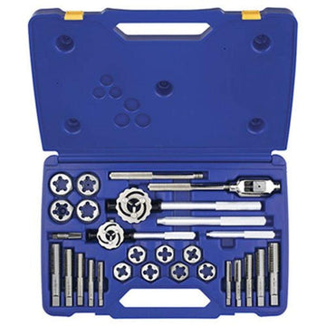 TAP + DIE 25PC SET FRACTIONAL HEX by IRWIN – One Size, Blend, Multi, Model 97094ZR