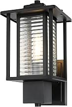 Bouvier One Light Outdoor Wall Sconce Black