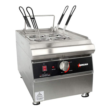 SINGLE TANK PASTA COOKER WITH 9L CAPACITY by Omcan – Stainless Steel, Model 41882