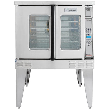 Master Series Electric Single Deck Convection Oven with Deep Depth 43" & Cook 'n' Hold by Garland – Metallic, Model MCO-ED-10