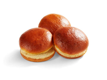 Prebake Shine Round Potato Bun by Klosterman – Pack of 72