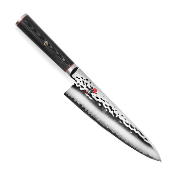 Mizu SG2 Chef's Knife (8-inch) by MIYABI – 8", Premium SG2 Micro-Carbide Powder Stainless Steel, Black & Stainless Steel, Model 1012468