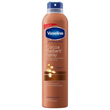 Body Spray Lotion Moisturizer For Dry Skin by Vaseline – 6.5 Ounce (Pack of 6), Cocoa Radiant, Pack of 6