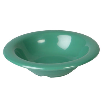 Color green melamine dinnerware collection 6 inch salad bowl - 8 oz by Thunder Group – 8.0 ounces, Melamine, Green, Model CR5608GR